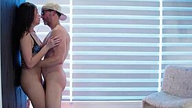 she's a good girl milking his balls in her tight pussy - satine summers