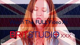 british 19 year old barefoot in neighborly interaction with redhead european