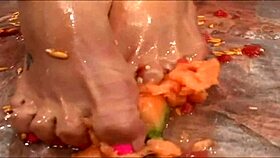 Pretty Foot Teen Sucks And Fucks Hard Cock Dry