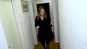 Hey, Lina 24 gets a hardcore fuck and creampie! 😏