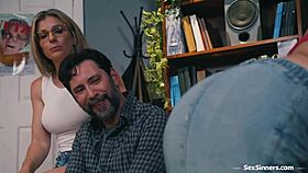 Inlaws Seduce Petite Daughter-In-Law With Big Tits