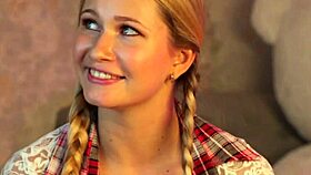 pretty woman picks dildo for pussy play