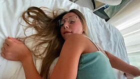 Girlfriend Rides Cock Doggy Style