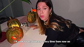 squirt on halloween night 😈