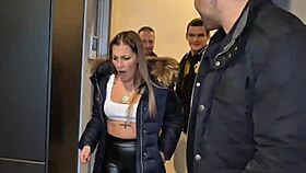 Fake Pool Silvia Dellai Intense Double Anal Cum Swallowing