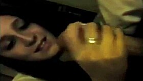 She gets filmed sucking cock during outdoor one night stand