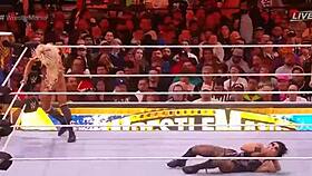 rhea ripley faces charlotte flair in the smackdown women's championship at wrestlemania 39