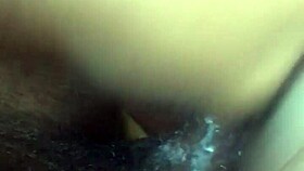 Bold homemade quickie in ghetto with doggystyle assfucking and creamy pussy