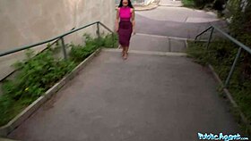 Public Agent Milf Bends For Fat Cock In Garden Shed