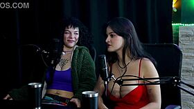 Latina Babe's Intense Orgasm In Group Fetish