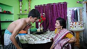 Desi wife rough sex with servant 😈