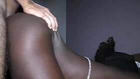 Ebony teen 18+ blowjob cowgirl and doggystyle creampie amateur 😍