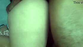 Oh, I Adore My Ass On All Fours Moaning Loud For Black Guy To Cum Inside!