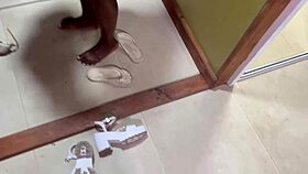 Feeling The Big Cock In My Ass Outdoors