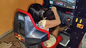 Someone else's milf wife enjoys a quickie at the casino.