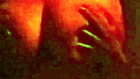 Big tits milf rides big cock in red room with stepmom!