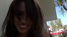 Hard hot fucking quickie with moaning babe orgasm