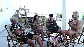 Compilados do casal kobra no bora cast com bruna carlos e matheus caetano - parte 1 watch on sheer red.