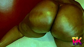 Cheating husband samples fat ass in bent over doggystyle with monster cock