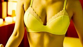 Blindfold Asian Massage Girls In Lingerie!