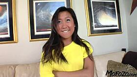 horny asian says, 'give me that big facial' in family roleplay