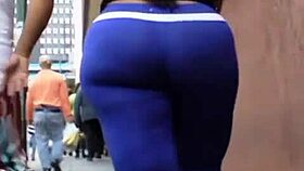 hey, check out this venezuelan bbw with a huge ass in a hidden voyeur shot