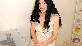 making a sex tape with my neighbors wife, big cock creampie