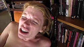 Madison ends up sucking and fucking berettas strap-on after foreplay