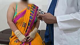 Doctor, are you checking out that Telugu aunty's boobs?