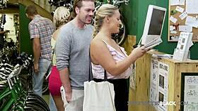 Bambi Bella Rides Cock Hard In Intense POV Threesome