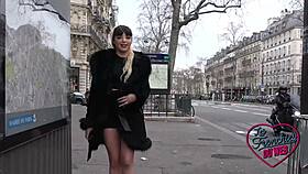 naomie, the young brunette slut, loves seducing with anal and assfucking in french amateur style