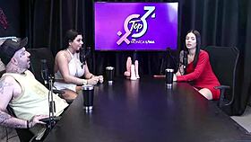 i did dp with the safada but it didn't last long when the party blackout hit... dieni gaúcha sheer red