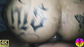 my neighbor licks my ass and cums in pregnant neighbor's ass