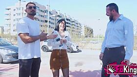 sandra v gets all holes filled with big cocks today 😈