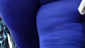 hey, check out this venezuelan bbw with a huge ass in a hidden voyeur shot