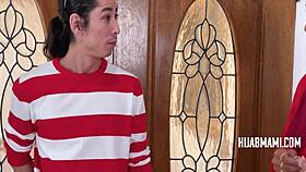 shy hijab housewife with david lee?