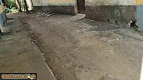 latina boss's daughter calls farmhand to the woods for her first big black cock