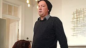 Sneaky perv films beautiful woman sucking his cock