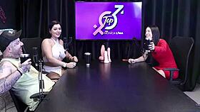 i did dp with the safada but it didn't last long when the party blackout hit... dieni gaúcha sheer red