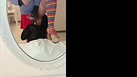 cleaning girl fucks pervert with big cock