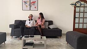 friend sharpens pencil in pussy