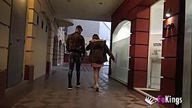 Alana Saenz says, Wow, this big cock is amazing for my first time!