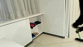 cleaning girl fucks pervert with big cock