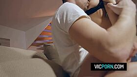 Sexy Teen 18+ Taylor Sands Rides Tight Pussy Rough With Deepthroat