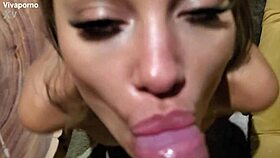 Monika Fox getting her ass fucked hard and sucking cock in POV