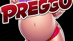 Sades Pregnant Belly Glistens Oiled In Fetish Tease