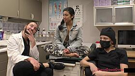 i spread jasmine rose's big ass in immigration physical