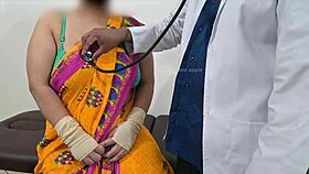 Doctor, are you checking out that Telugu aunty's boobs?