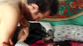 18-Year-Old Indian Girlfriend Screams In Deepthroat Orgasm