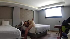 Latina trans with big ass fucks fat guy